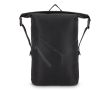 Sac à dos roll-top résistant à l'eau avec poche frontale 22L couleur noir