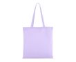 Sac en coton avec certification OEKO-TEX de couleurs 140 g/m² couleur lilas