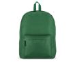 Classique sac à dos en RPET en plusieurs couleurs avec poche frontale couleur vert