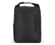 Sac à dos enroulable en RPET avec poignée supérieure à boucle 20L couleur noir