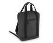 Sac à dos pour ordinateur en RPET avec bandes réfléchissantes 15,6'' couleur noir