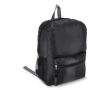 Sac à dos pliable léger avec poche avant et filet latéral 16 L couleur noir