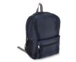 Sac à dos pliable léger avec poche avant et filet latéral 16 L couleur bleu foncé