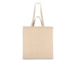 Sac en coton OEKO-TEX couleur naturelle à double anses 140 g/m² couleur beige