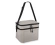 Sac isotherme à double compartiment avec poignées courtes 12 L couleur gris
