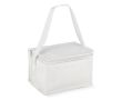 Sac isotherme avec doublure intérieure en aluminium pour 6 canettes couleur blanc