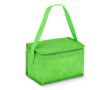 Sac isotherme avec doublure intérieure en aluminium pour 6 canettes couleur vert lime