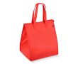 Grand sac isotherme de transport avec doublure intérieure en aluminium couleur rouge