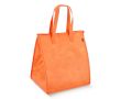 Grand sac isotherme de transport avec doublure intérieure en aluminium couleur orange