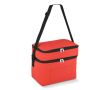 Sac isotherme à double compartiment et poche frontale 12 L couleur rouge