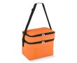 Sac isotherme à double compartiment et poche frontale 12 L couleur orange