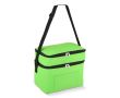 Sac isotherme à double compartiment et poche frontale 12 L couleur vert lime