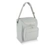 Sac isotherme avec doublure en aluminium et double compartiment 13L couleur gris