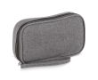 Étui organisateur compact pour accessoires technologiques couleur gris
