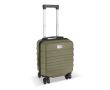 Valise cabine compacte avec support pour téléphone sur la poignée 14'' couleur vert olive