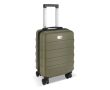 Valise cabine 18 pouces avec 4 roues pivotantes et support téléphone couleur vert olive