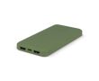 Batterie externe compacte 10 000 mAh en plastique recyclé couleur vert olive