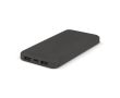 Batterie externe compacte 10 000 mAh en plastique recyclé couleur gris foncé