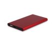 Powerbank en aluminium recyclé de différentes couleurs 4 000 mAh couleur rouge