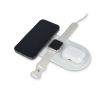 Chargeur sans fil rapide 3 en 1 pour téléphone et accessoires 15 W couleur blanc