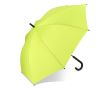 Parapluie multicolore avec poignée courbée noire Ø105 couleur vert lime
