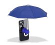 Support téléphone en forme de parapluie avec ventouse et protection couleur bleu