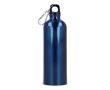 Bouteille en acier inoxydable recyclé de couleurs métalliques 750 ml couleur bleu