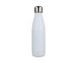 Gourde isotherme en acier inoxydable recyclé anti-fuite 500 ml couleur blanc