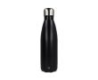 Gourde isotherme en acier inoxydable recyclé anti-fuite 500 ml couleur noir