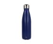 Gourde isotherme en acier inoxydable recyclé anti-fuite 500 ml couleur bleu foncé