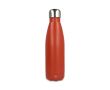 Gourde isotherme en acier inoxydable recyclé anti-fuite 500 ml couleur orange foncé