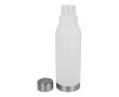 Gourde réutilisable en RPET anti-goutte avec finition givrée 600 ml couleur blanc