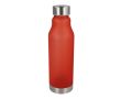 Gourde réutilisable en RPET anti-goutte avec finition givrée 600 ml couleur rouge