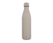 Bouteille en acier inoxydable recyclé avec finition veloutée 750ml couleur beige