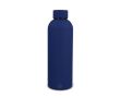 Gourde isotherme en inox recyclé avec fermeture anti-fuite 500 ml couleur bleu foncé