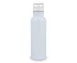 Bouteille isotherme en inox avec embout et anse assortie 500 ml couleur blanc