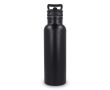 Bouteille isotherme en inox avec embout et anse assortie 500 ml couleur noir