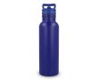 Bouteille isotherme en inox avec embout et anse assortie 500 ml couleur bleu