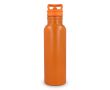 Bouteille isotherme en inox avec embout et anse assortie 500 ml couleur orange