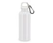 Bouteille en plastique aux couleurs vives avec bouchon assorti 500 ml couleur blanc