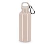 Bouteille en plastique aux couleurs vives avec bouchon assorti 500 ml couleur beige