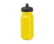 Gourde de sport en plastique avec large zone de marquage 620ml couleur jaune