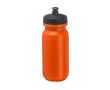 Gourde de sport en plastique avec large zone de marquage 620ml couleur orange