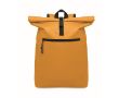 Sac à dos roll top pour ordinateur 15'' en polyester couleur moutarde