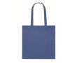 Sac de shopping en RPET non tissé à longues anses 80 g/m² couleur bleu roi