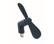 Ventilateur portable pour téléphone via port USB-C couleur bleu bondi