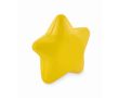 Anti-stress classique en forme d’étoile en différentes couleurs couleur jaune