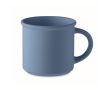 Tasse monochrome mate avec bord supérieur 300ml couleur bleu