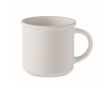 Tasse monochrome mate avec bord supérieur 300ml couleur blanc