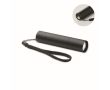 Lampe torche rechargeable avec 3 niveaux de luminosité et zoom couleur noir